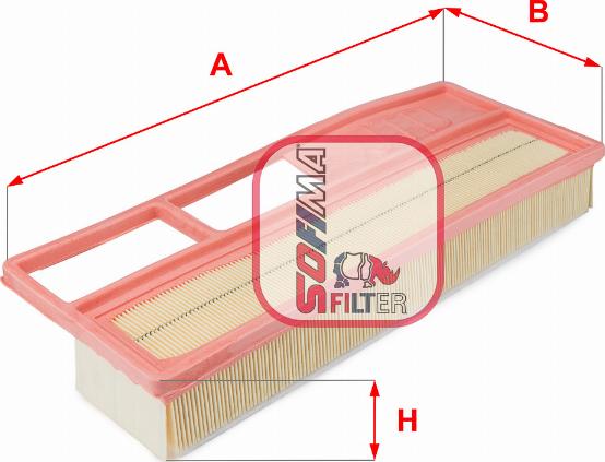 Sofima S 3265 A - Въздушен филтър vvparts.bg