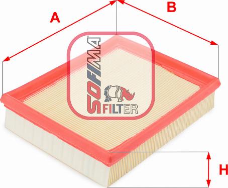 Sofima S 3720 A - Въздушен филтър vvparts.bg