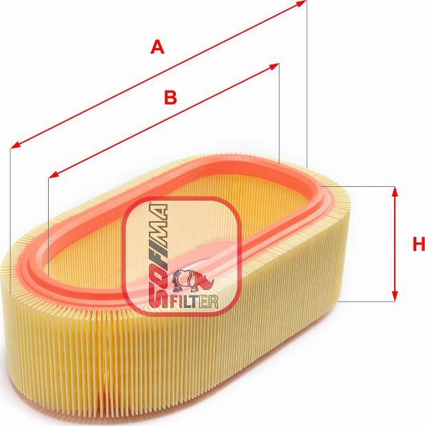 Sofima S 2060 A - Въздушен филтър vvparts.bg