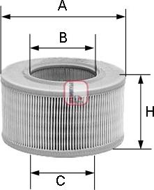 Sofima S 3360 A - Въздушен филтър vvparts.bg