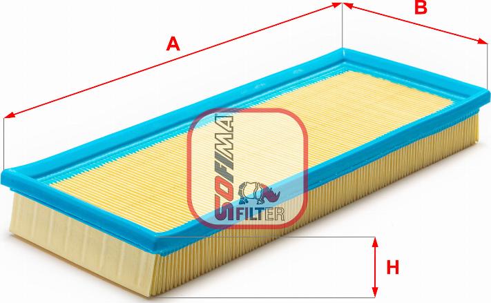 Sofima S 7800 A - Въздушен филтър vvparts.bg