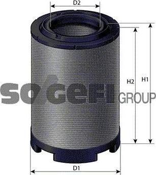 SogefiPro FLI6961 - Въздушен филтър vvparts.bg