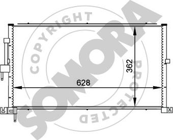 Somora 095260C - Кондензатор, климатизация vvparts.bg