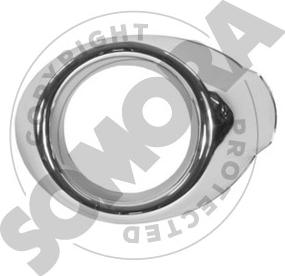 Somora 093826LC - Носеща конструкция (рамка), фар за мъгла vvparts.bg