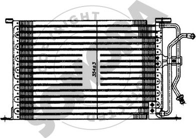 Somora 092360 - Кондензатор, климатизация vvparts.bg