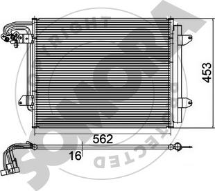 Somora 357560 - Кондензатор, климатизация vvparts.bg