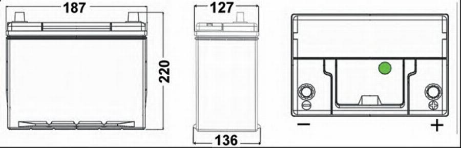 Sonnak SA386 - Стартов акумулатор vvparts.bg