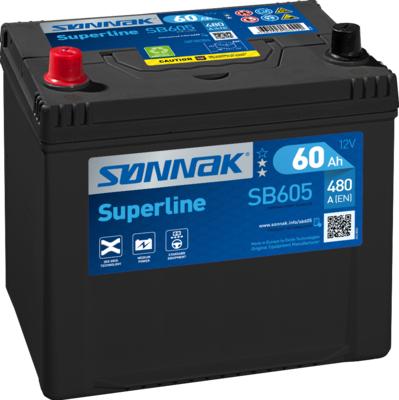 Sonnak SB605 - Стартов акумулатор vvparts.bg