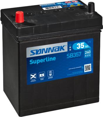 Sonnak SB357 - Стартов акумулатор vvparts.bg