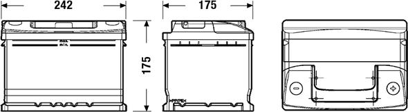 Sonnak SC542 - Стартов акумулатор vvparts.bg