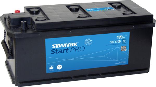 Sonnak SG1705 - Стартов акумулатор vvparts.bg