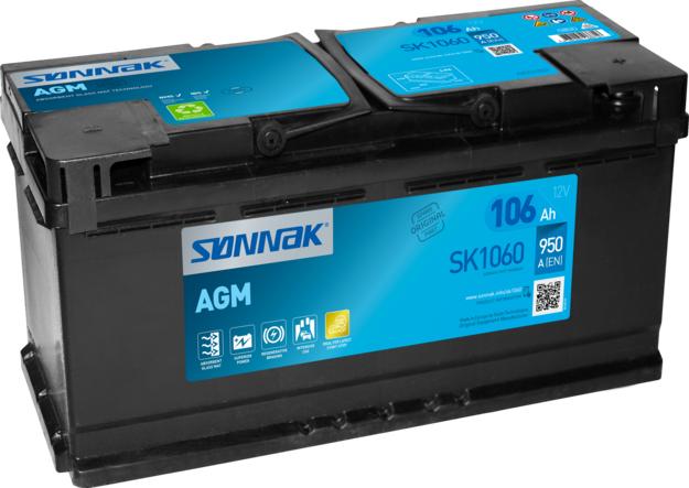 Sonnak SK1060 - Стартов акумулатор vvparts.bg