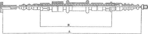 SONOVA CM00140 - Жило, ръчна спирачка vvparts.bg