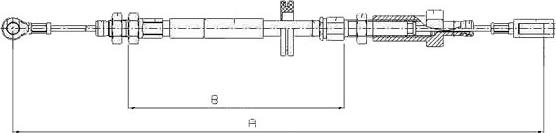 SONOVA CM13960 - Жило, ръчна спирачка vvparts.bg