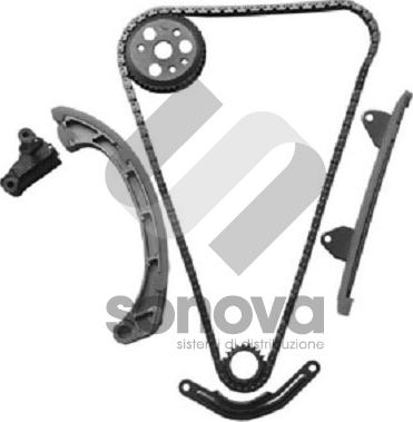 SONOVA MKC00157 - Комплект ангренажна верига vvparts.bg