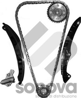 SONOVA MKC00165 - Комплект ангренажна верига vvparts.bg