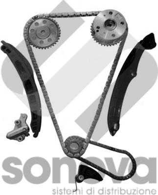 SONOVA MKC00161 - Комплект ангренажна верига vvparts.bg