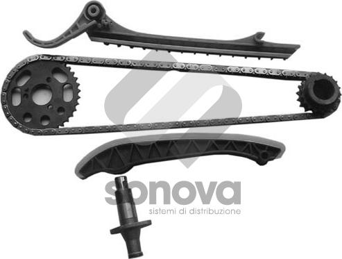 SONOVA MKC00101 - Комплект ангренажна верига vvparts.bg