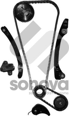 SONOVA MKC00181 - Комплект ангренажна верига vvparts.bg