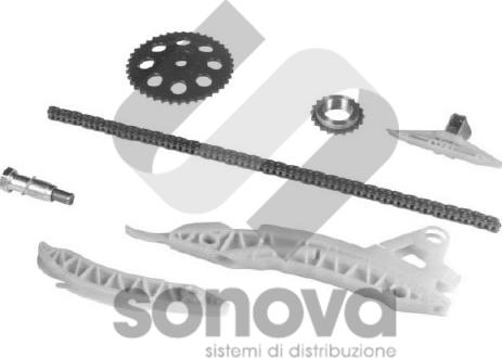 SONOVA MKC00173 - Комплект ангренажна верига vvparts.bg