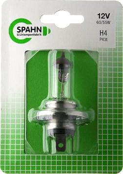 Spahn Glühlampen BL54182 - Крушка с нагреваема жичка, фар за дълги светлини vvparts.bg