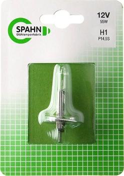 Spahn Glühlampen BL51162 - Крушка с нагреваема жичка, фар за дълги светлини vvparts.bg