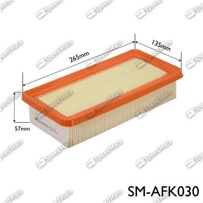 SpeedMate SM-AFK030 - Въздушен филтър vvparts.bg