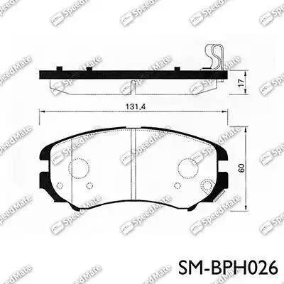 Parts-Mall PKA-029 - Комплект спирачно феродо, дискови спирачки vvparts.bg