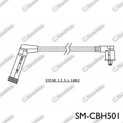 SpeedMate SM-CBH501 - Комплект запалителеи кабели vvparts.bg