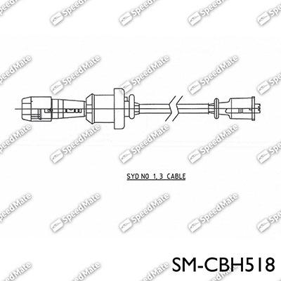 SpeedMate SM-CBH518 - Комплект запалителеи кабели vvparts.bg