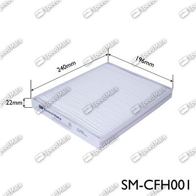 SpeedMate SM-CFH001 - Филтър купе (поленов филтър) vvparts.bg