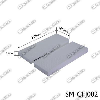 SpeedMate SM-CFJ002 - Филтър купе (поленов филтър) vvparts.bg