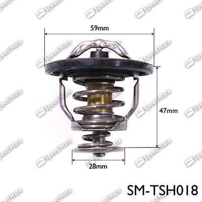 SpeedMate SM-TSH018 - Термостат, охладителна течност vvparts.bg