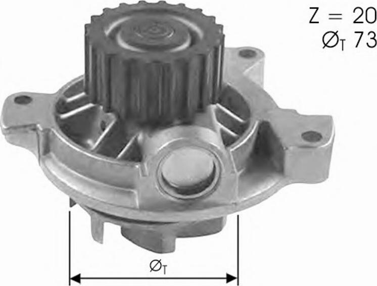 Spidan 91414 - Водна помпа vvparts.bg