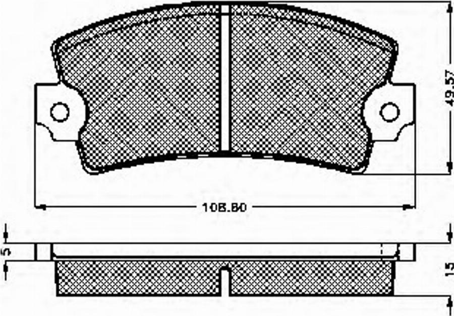 Spidan 30071 - Комплект спирачно феродо, дискови спирачки vvparts.bg