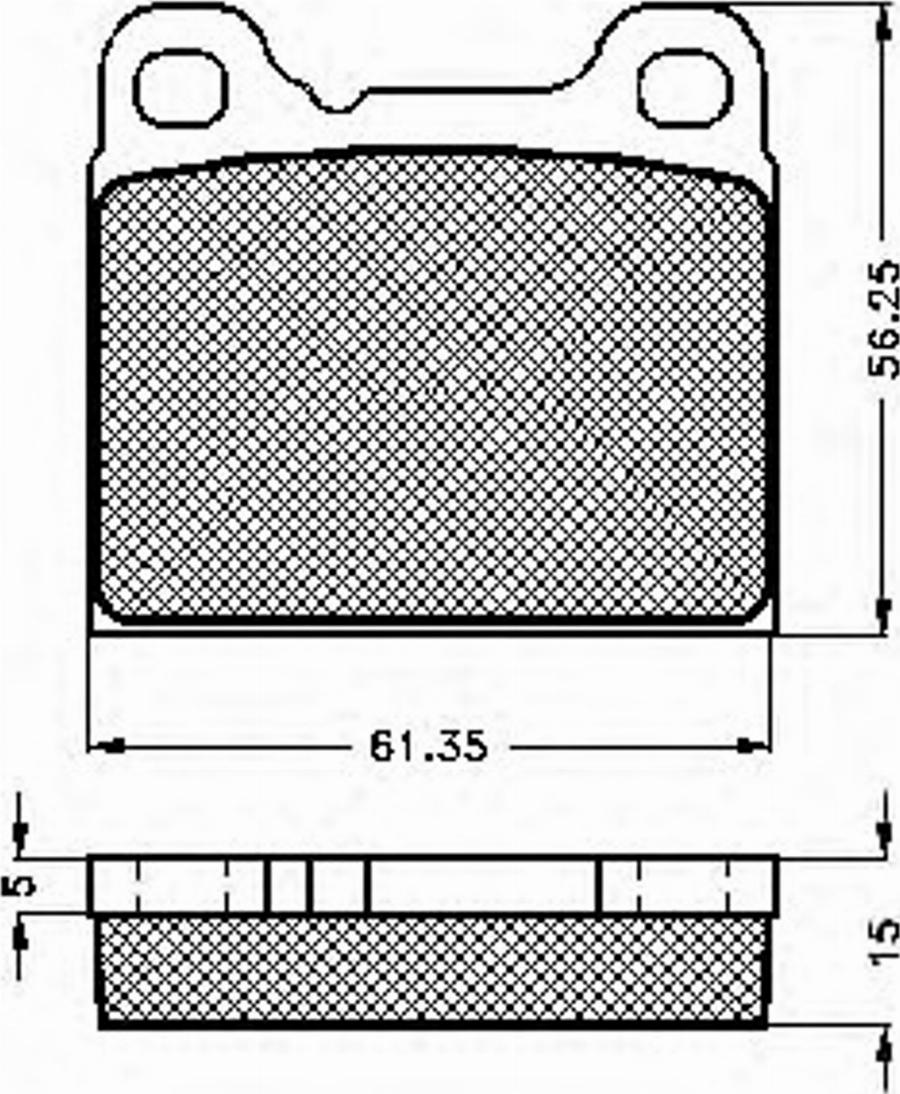 Spidan 31431 - Комплект спирачно феродо, дискови спирачки vvparts.bg