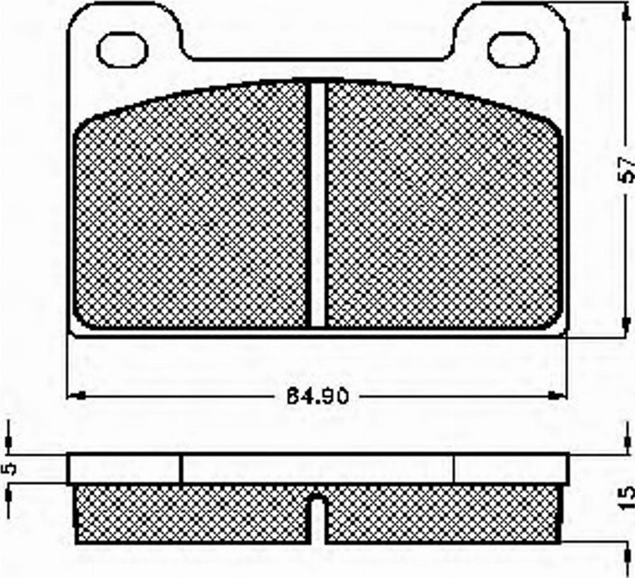 Spidan 31340 - Комплект спирачно феродо, дискови спирачки vvparts.bg