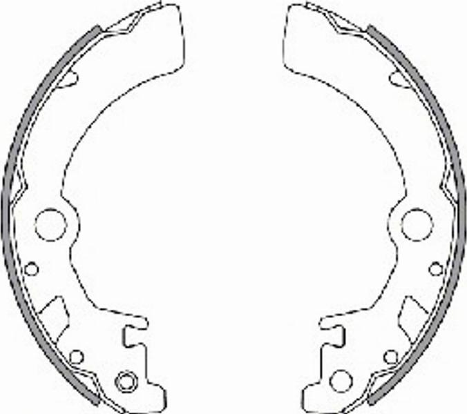 Spidan 33665 - Комплект спирачна челюст vvparts.bg