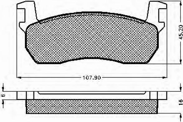 Spidan 32137 - Комплект спирачно феродо, дискови спирачки vvparts.bg