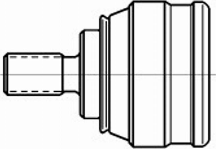 Spidan 24917 - Каре комплект, полуоска vvparts.bg