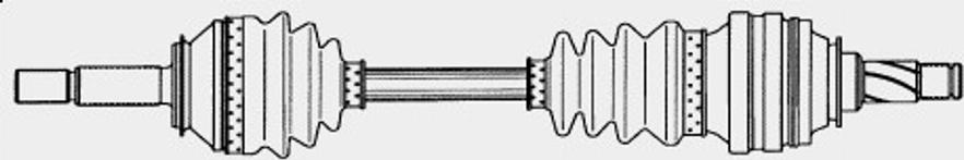 Spidan 21462 - Полуоска vvparts.bg