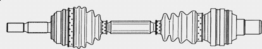 Spidan 21435 - Полуоска vvparts.bg