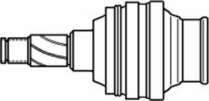 Spidan 21476 - Каре комплект, полуоска vvparts.bg