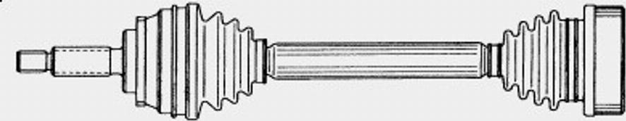 Spidan 23543 - Полуоска vvparts.bg