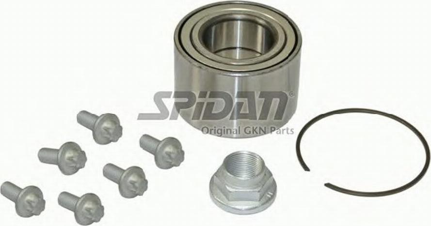 Spidan 72085 - Комплект колесен лагер vvparts.bg