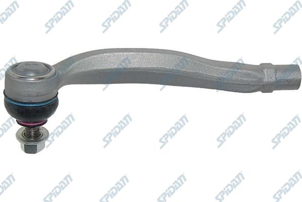 SPIDAN CHASSIS PARTS 50608 - Накрайник на напречна кормилна щанга vvparts.bg