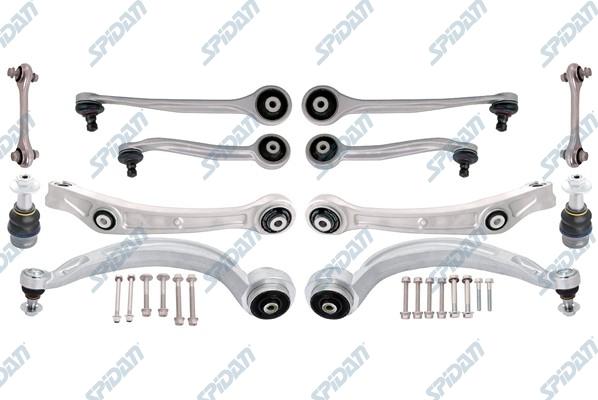 SPIDAN CHASSIS PARTS 58818 - Ремонтен комплект, напречен носач vvparts.bg