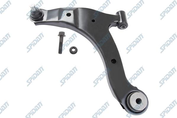 SPIDAN CHASSIS PARTS 57653 - Носач, окачване на колелата vvparts.bg