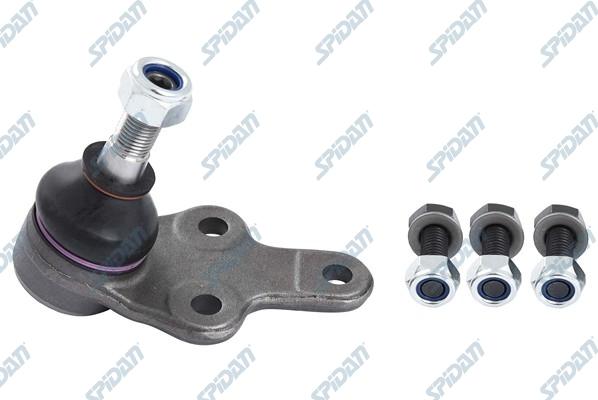 SPIDAN CHASSIS PARTS 57666 - Шарнири vvparts.bg