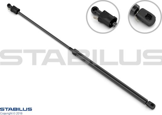 STABILUS 942863 - Газов амортисьор, багажно / товарно пространство vvparts.bg